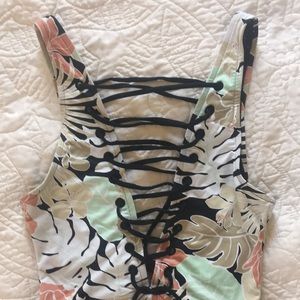 Zulu & Zephyr Lace-Up One Piece